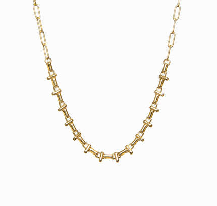 Cairo Gold Choker Necklace