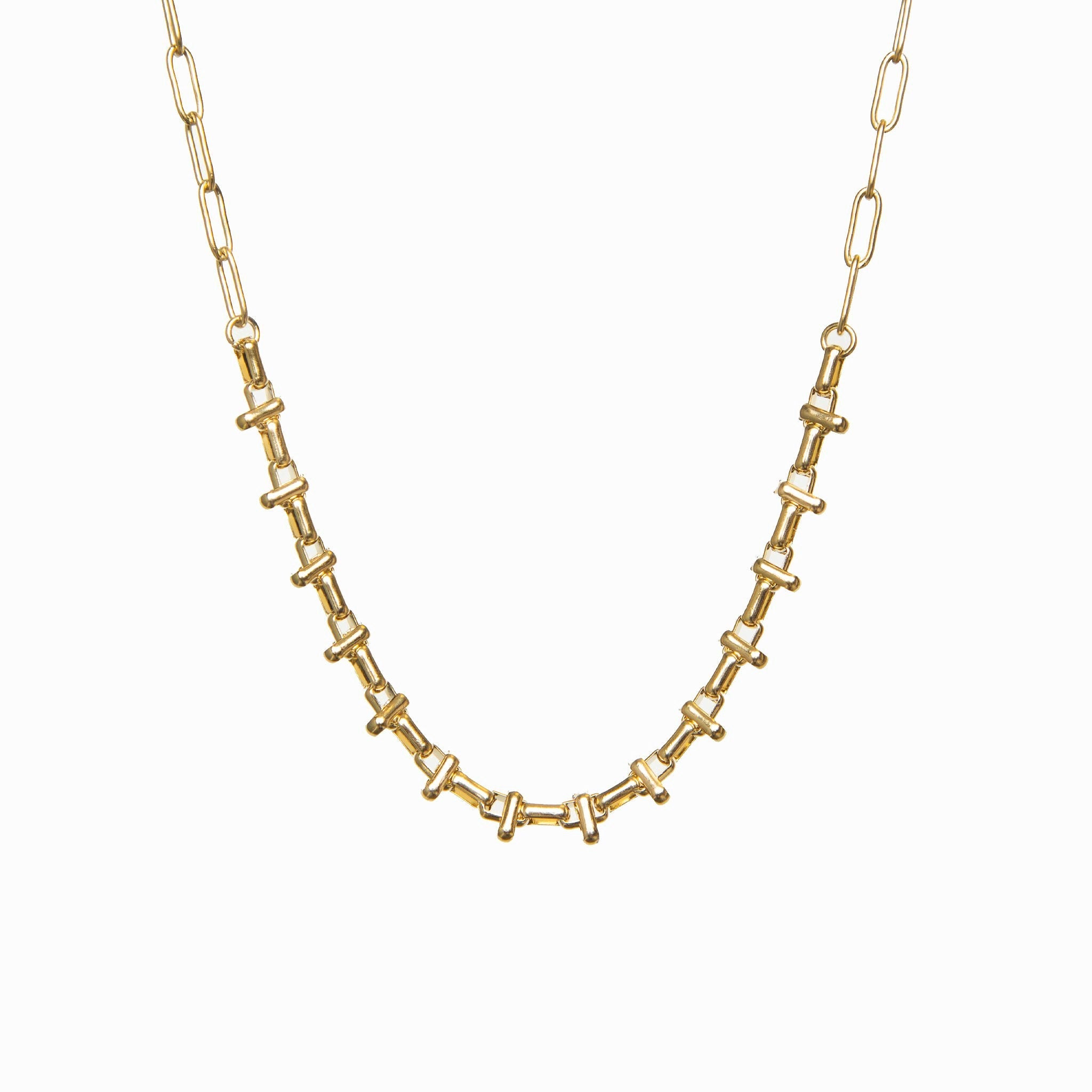 Cairo Gold Choker Necklace