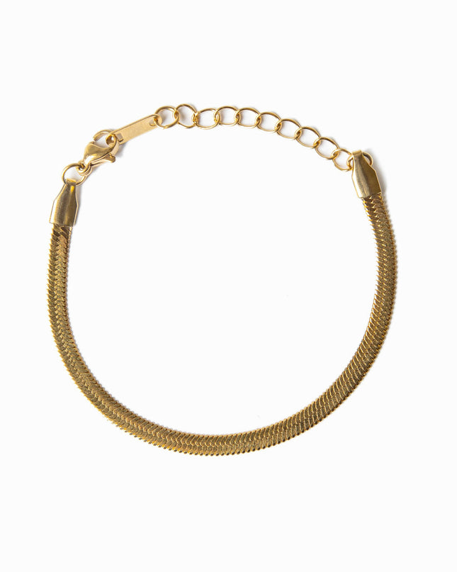 Pulsera de Serpiente en Oro