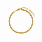 Tobillera de Cadena de Serpiente - Oro