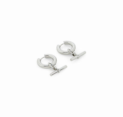 Aros T-Bar de Plata