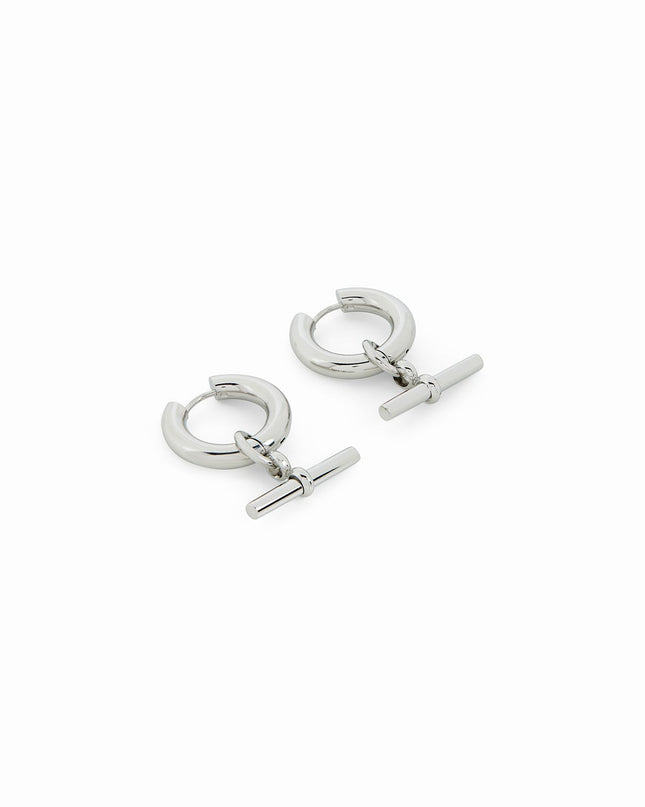 Aros T-Bar de Plata