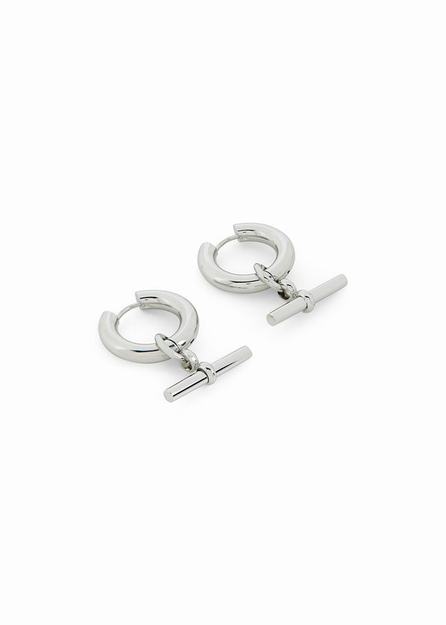 Aros T-Bar de Plata