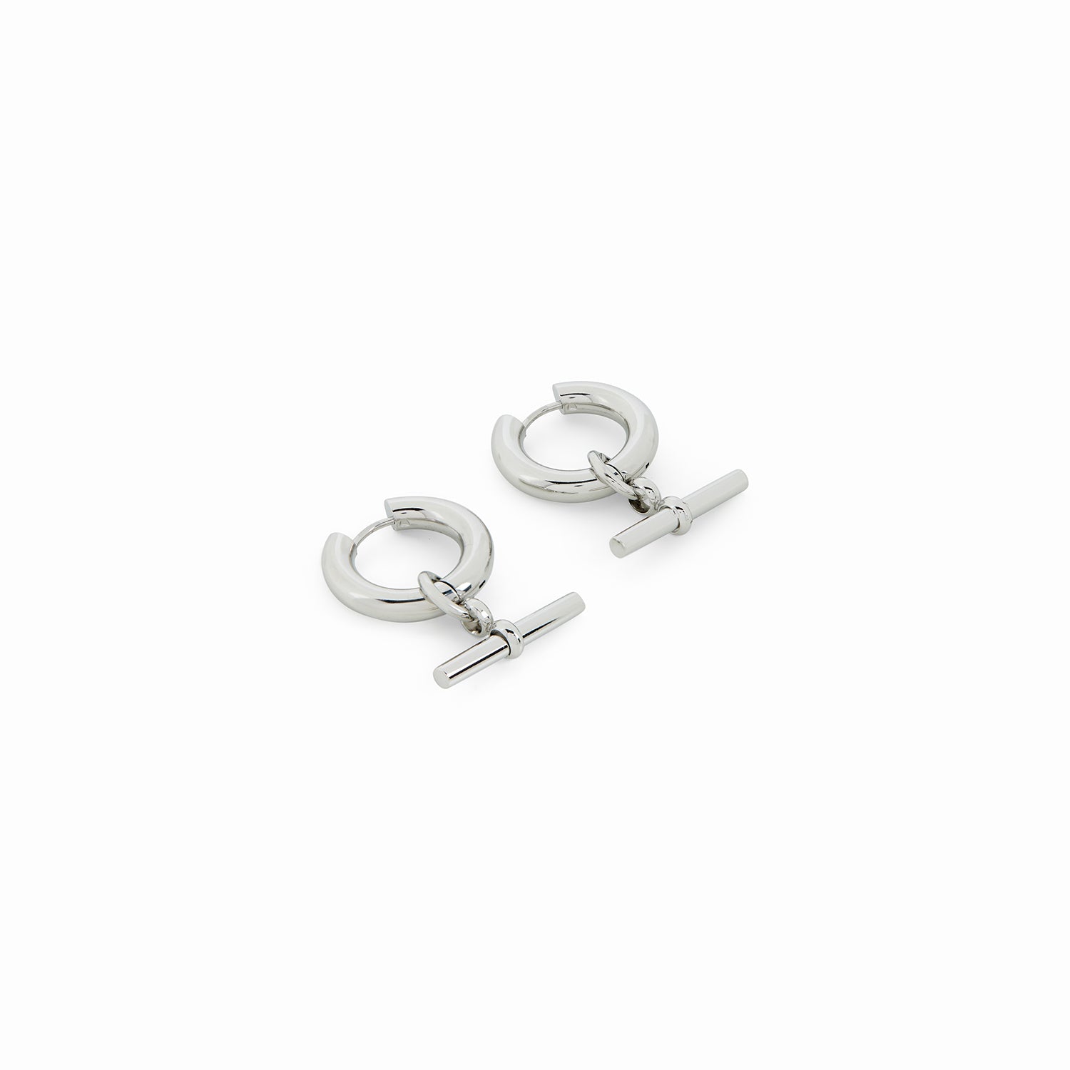 Aros T-Bar de Plata