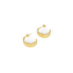 Aros con Plumas en Oro