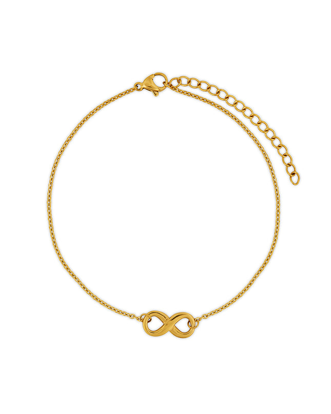 Tobillera Infinito Oro