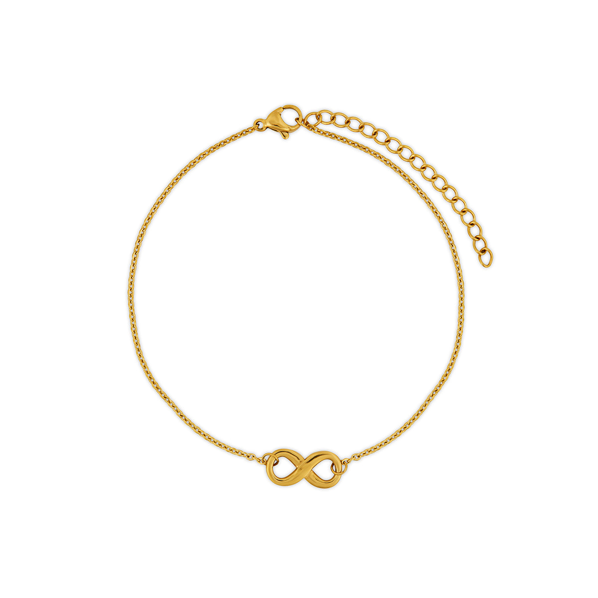 Tobillera Infinito Oro