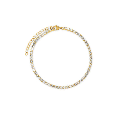 Tobillera de Cadena de Tenis
