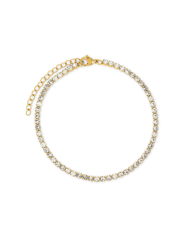 Tobillera de Cadena de Tenis