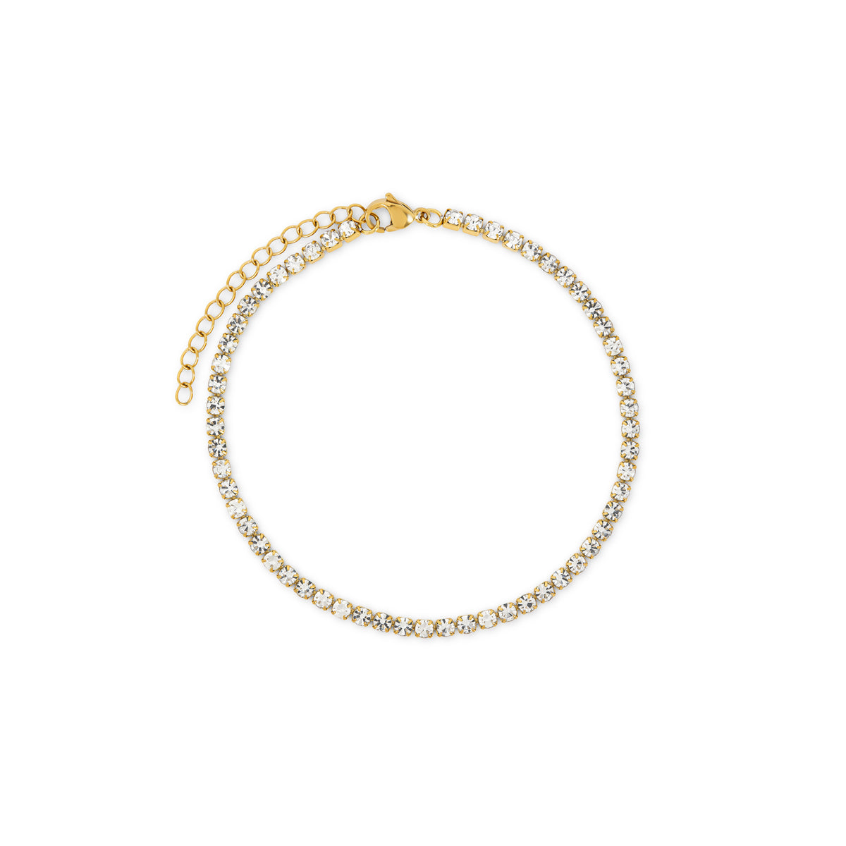 Tobillera de Cadena de Tenis