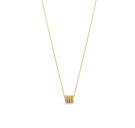 Collar Rubix de Piedra en Oro