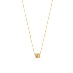 Collar Rubix de Piedra en Oro