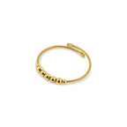 Pulsera Bangle Fidget Calma - Color Oro