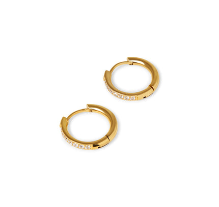 Aros con Piedra Arielle - Oro