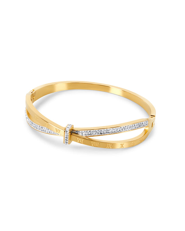 Pulsera Bangle Riviera - Oro