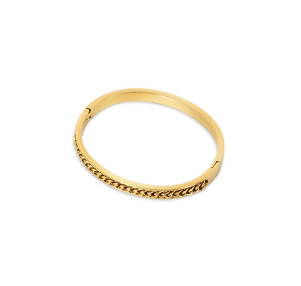 Pulsera de Cadena Curb - Color Dorado