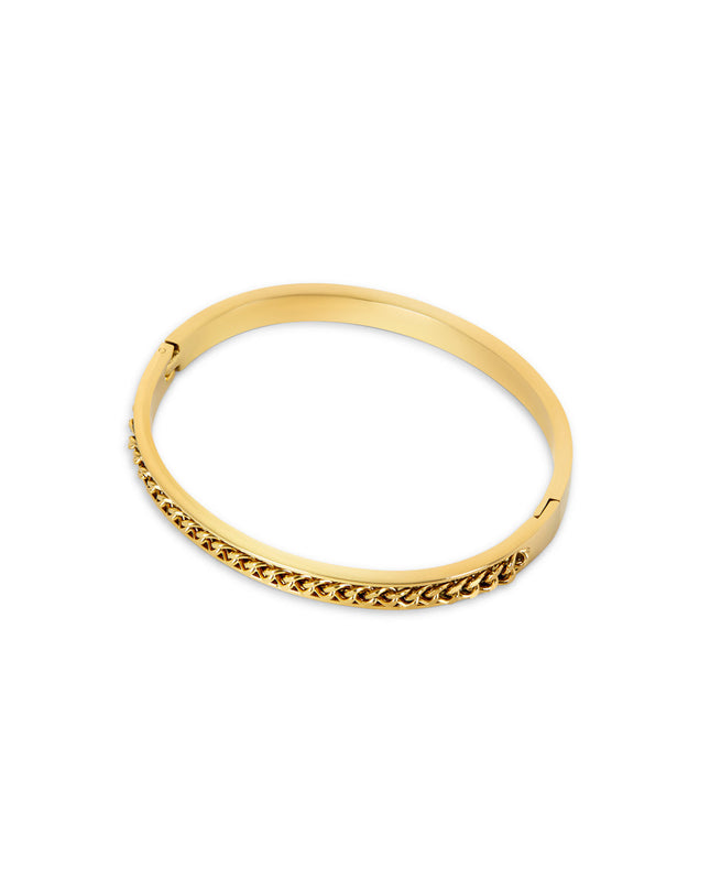 Pulsera de Cadena Curb - Color Dorado