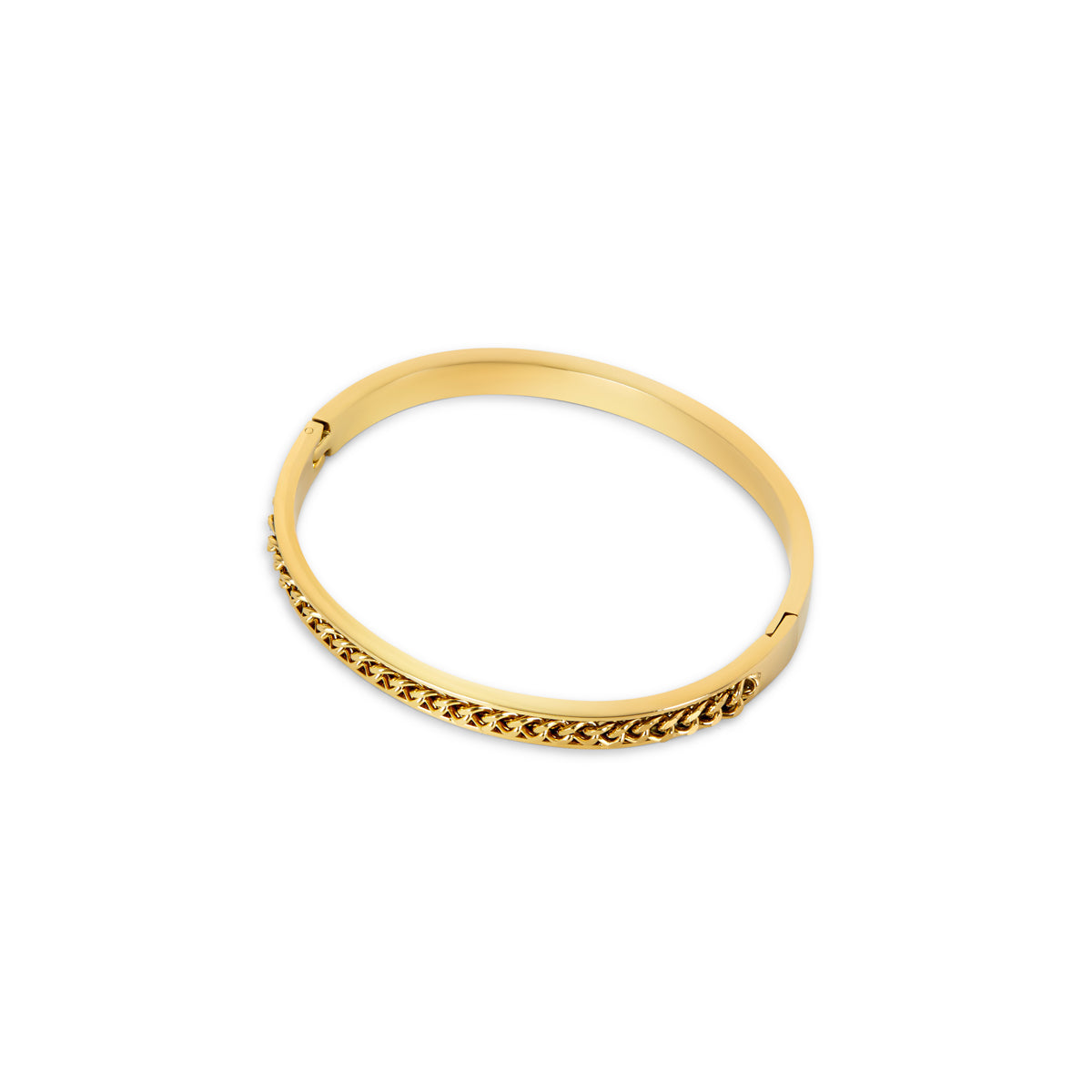 Pulsera de Cadena Curb - Color Dorado