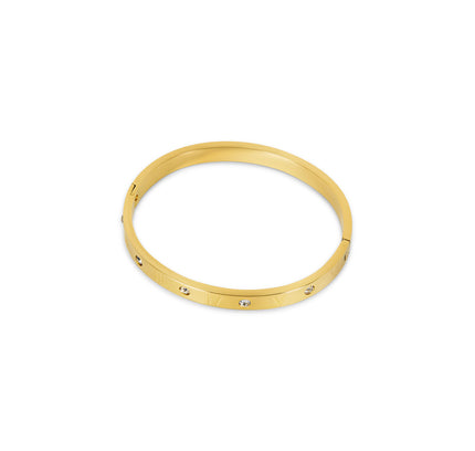 Pulsera de Piedra Numérica - Oro