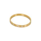 Pulsera de Gemas Variadas - Oro