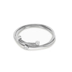 Pulsera Stone Twister - Plata