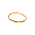 Pulsera Bangle Croissant - Color Dorado