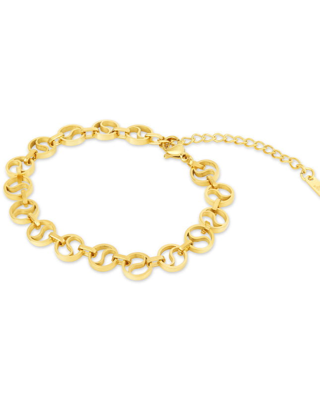 Pulsera de Cadena Santorini en Oro