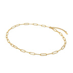 Cruz con Flecha - Collar Encantador en Oro
