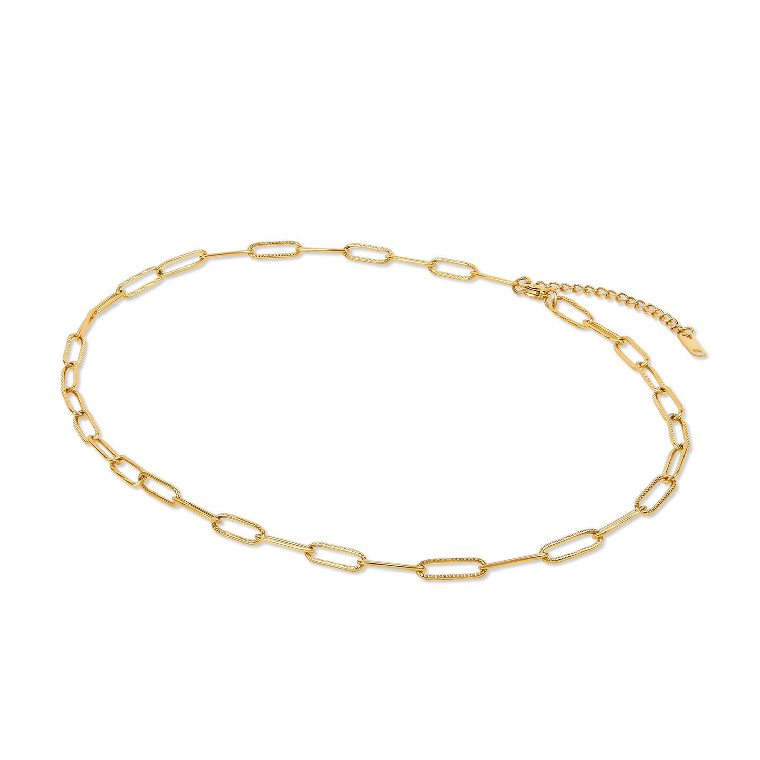 Cruz con Flecha - Collar Encantador en Oro
