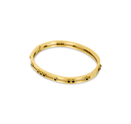 Pulsera Bangle Araña - Dorada