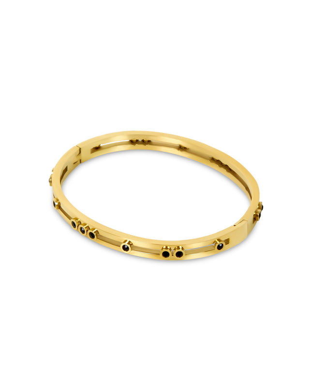 Pulsera Bangle Araña - Dorada