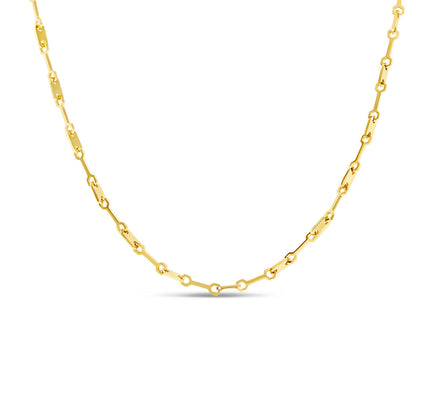 Collar de Cadena con Clip para Tableta - Color Oro