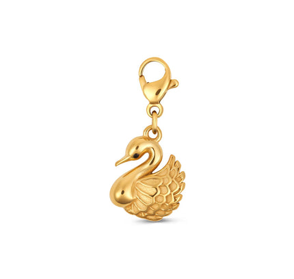 Collar de Cisne Encantador - Oro