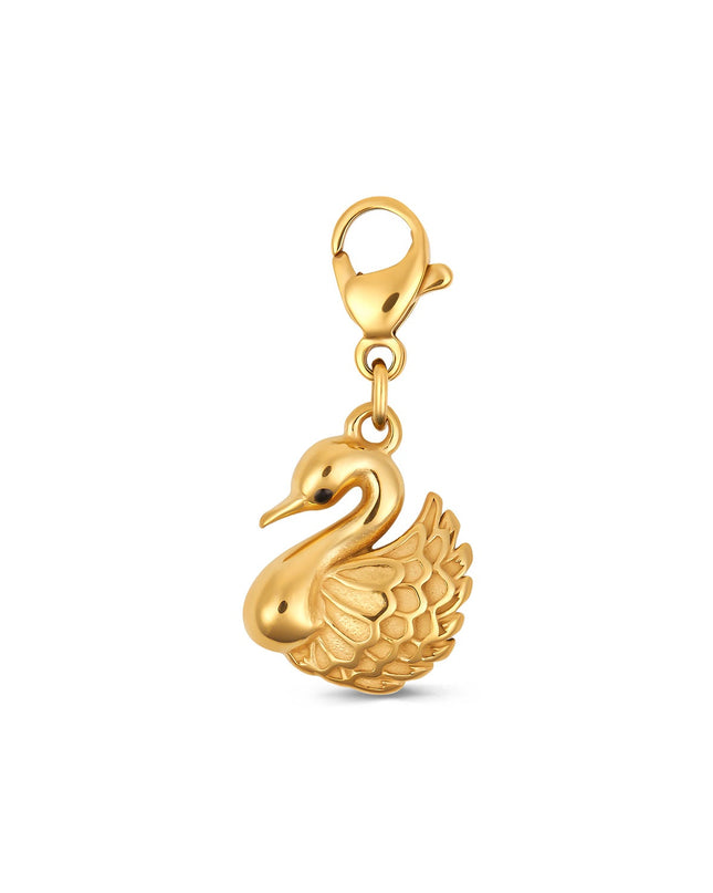 Collar de Cisne Encantador - Oro