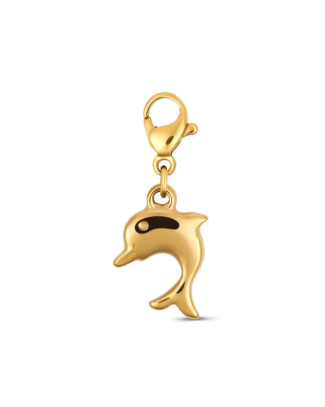 Delfín en Oro: Encanto de Collar