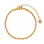 Set de Pulseras Esenciales 1 - Color Dorado