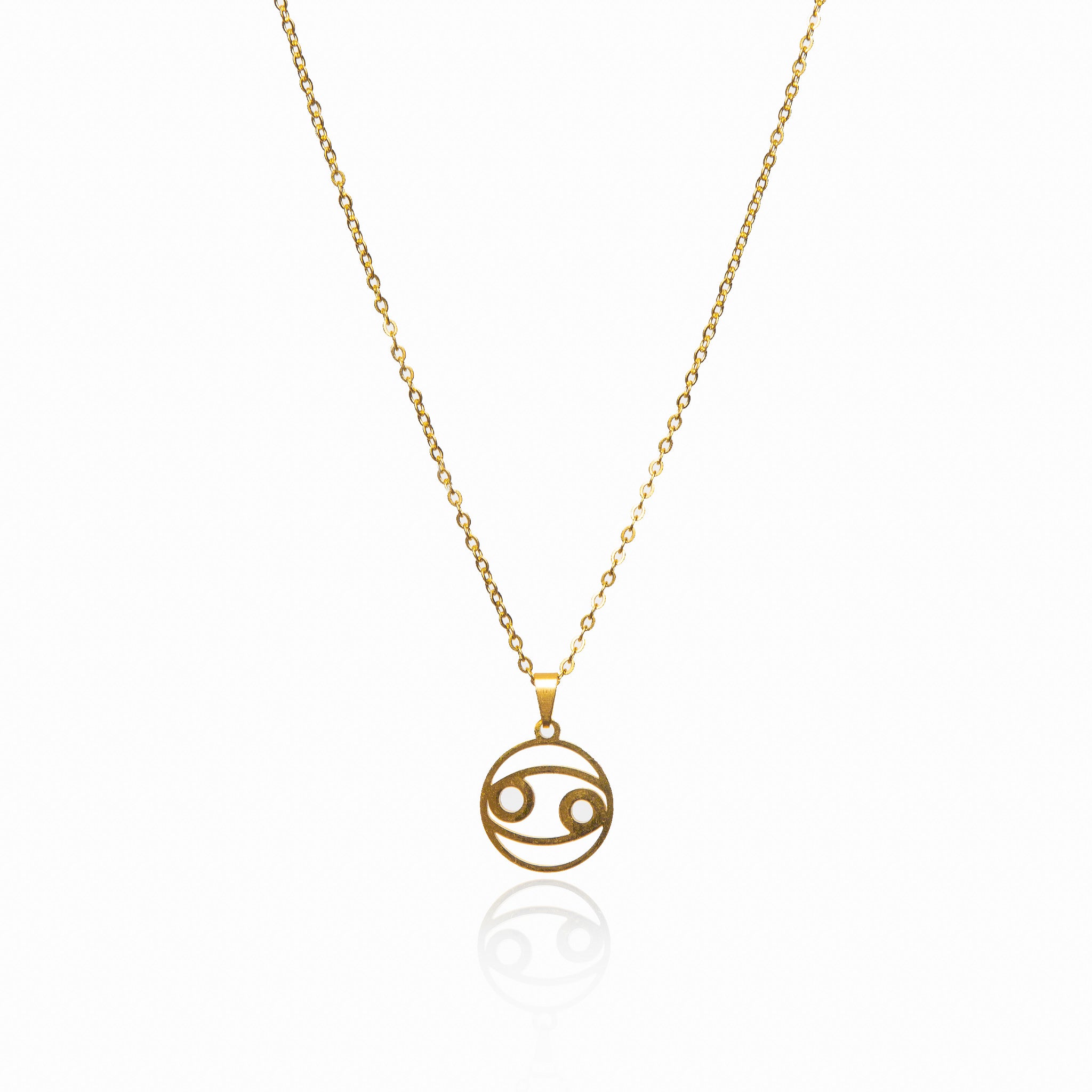 Collar de Oro con Colgante del Signo Zodiacal
