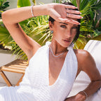 Doble Cadena de Serpiente en Plata - Collar Elegante