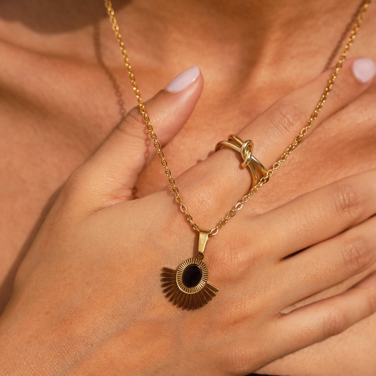Selma Gold Necklace
