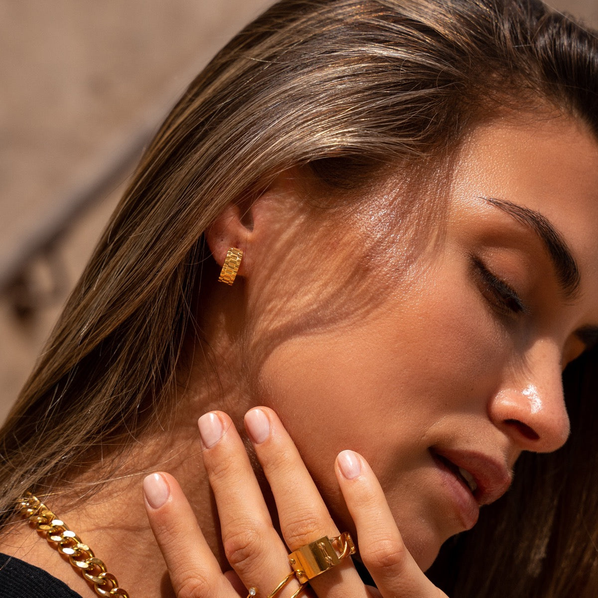 Aros de Pulsera en Oro