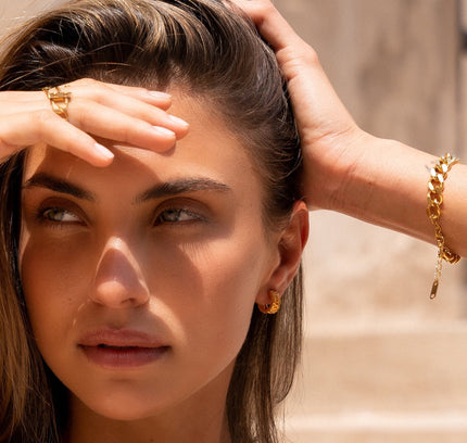 Aros de Pulsera en Oro