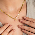 Collar de Cadena de Serpiente - Color Oro