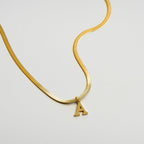 Collar de Cadena de Serpiente - Color Oro