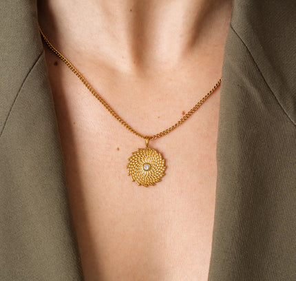 Albany Pendant Necklace - Gold