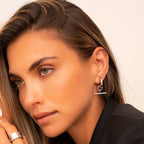 Aros T-Bar de Plata