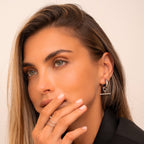 Aros T-Bar de Plata