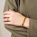 Pulsera de Cadena Curb - Color Dorado