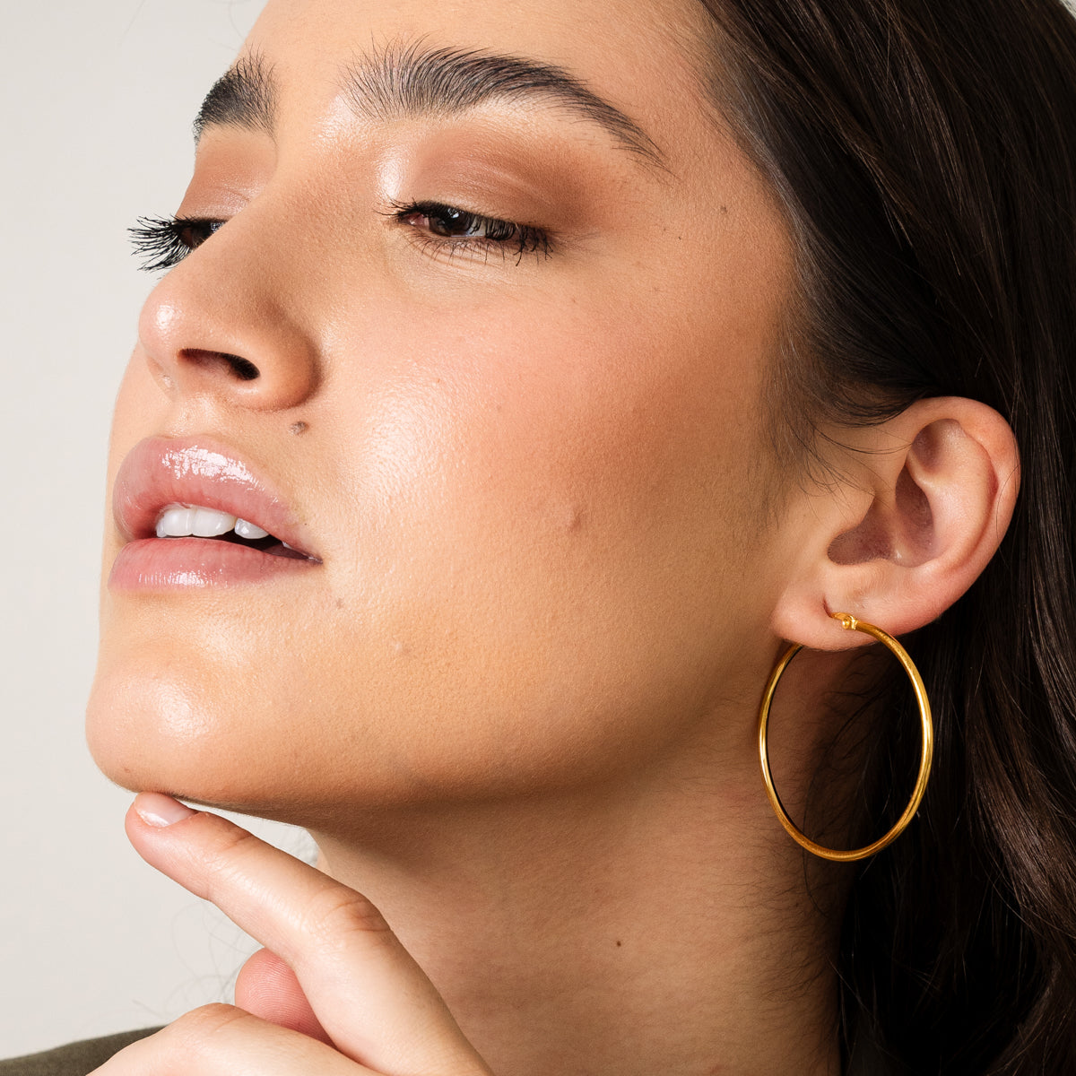 Aros de Oro - Pendientes Elegantes