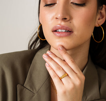 Aros de Oro - Pendientes Elegantes