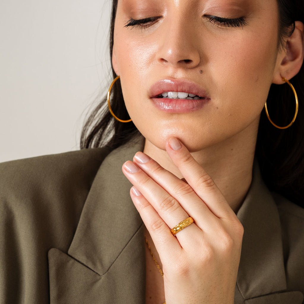 Aros de Oro - Pendientes Elegantes